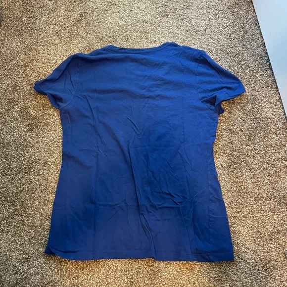 Fanatics Blue V-Neck Graphic T-Shirt - Picture 2 of 2